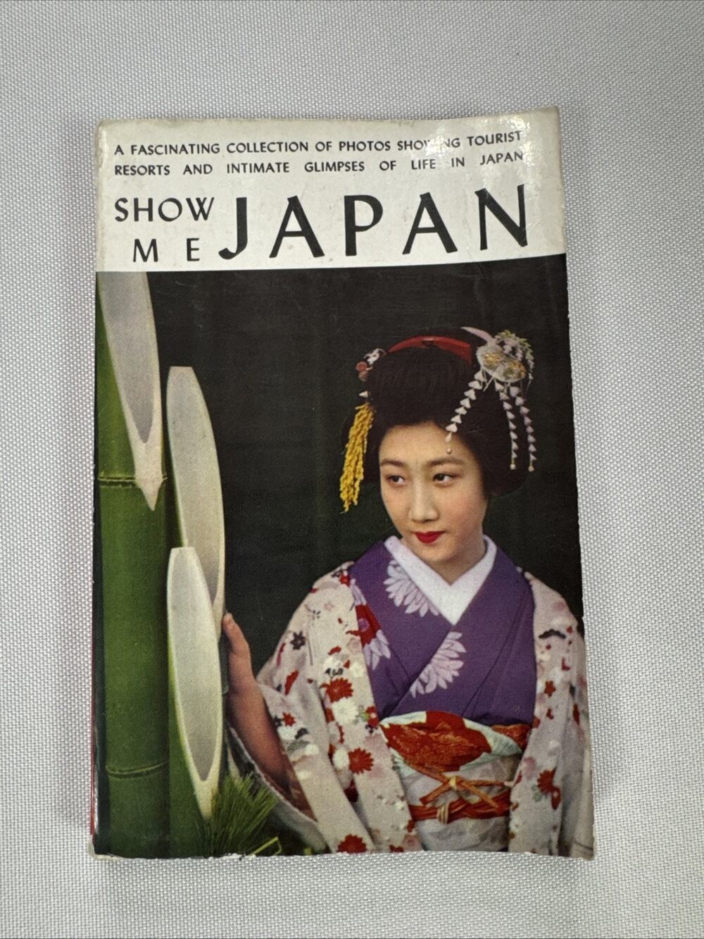 Vintage 1961 Show Me Japan Travel Photo Book Japan Travel Bureau 5th Edition